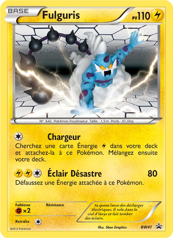 Carte Fulguris de l'extension Promo BW, numéro BW41/101
