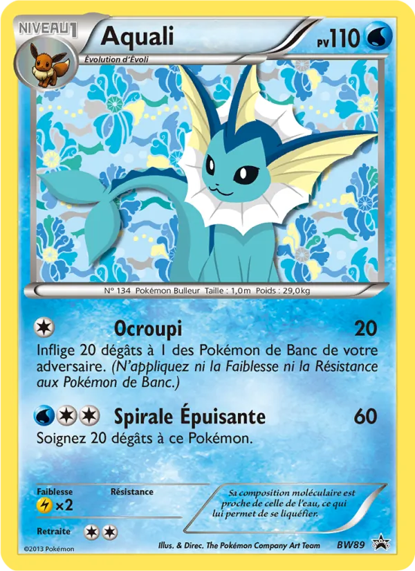 Carte Aquali de l'extension Promo BW, numéro BW89/101