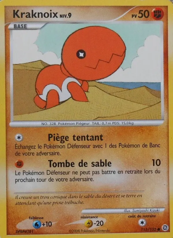 Carte Kraknoix de l'extension Merveilles Secrètes, numéro 115/132
