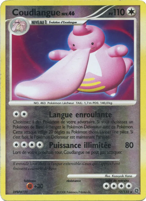 Carte Coudlangue de l'extension Merveilles Secrètes, numéro 12/132