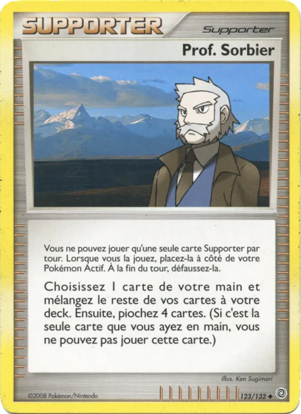 Carte Prof. Sorbier de l'extension Merveilles Secrètes, numéro 123/132