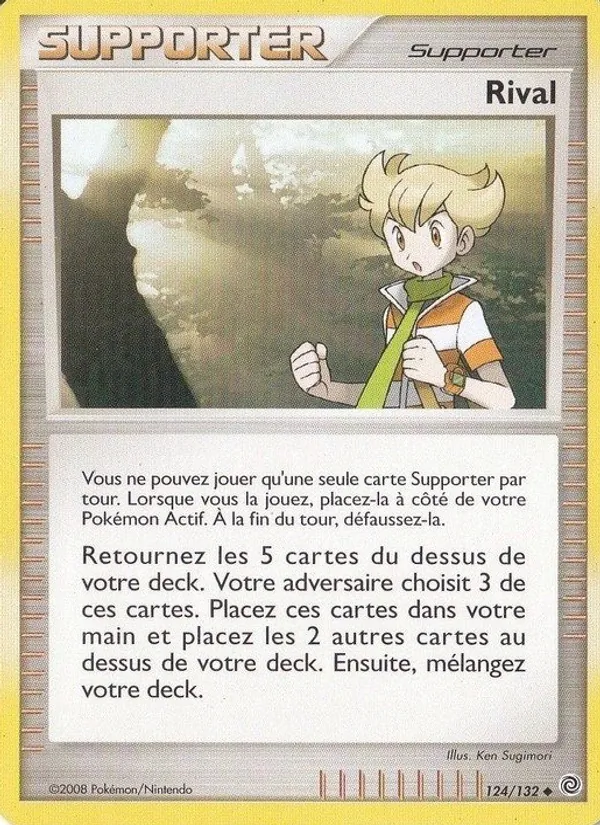 Carte Rival de l'extension Merveilles Secrètes, numéro 124/132