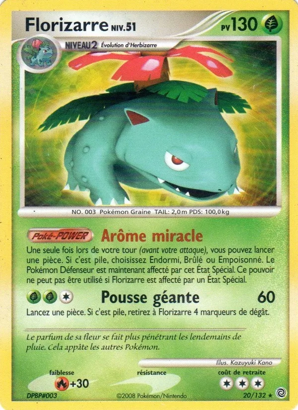 Carte Florizarre de l'extension Merveilles Secrètes, numéro 20/132