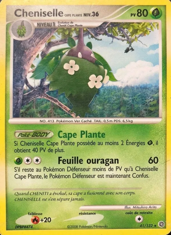 Carte Cheniselle Cape Plante de l'extension Merveilles Secrètes, numéro 41/132