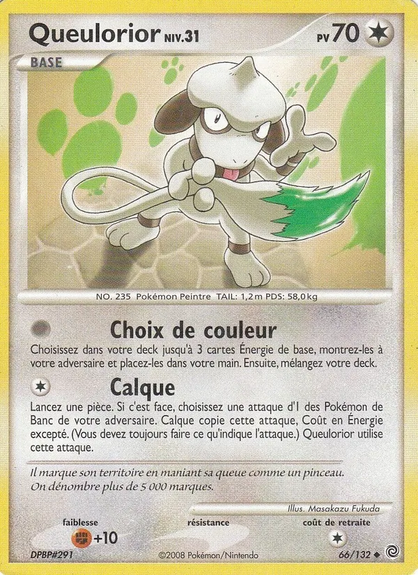 Carte Queulorior de l'extension Merveilles Secrètes, numéro 66/132
