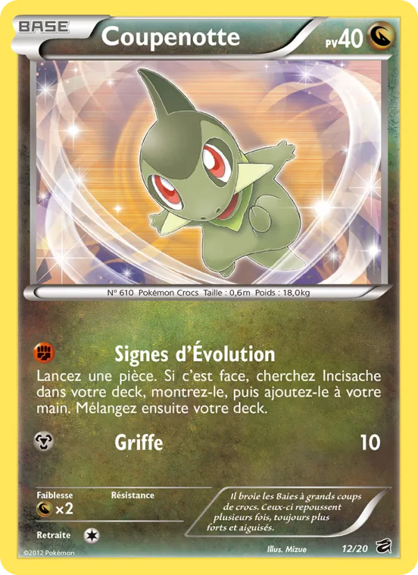 Carte Coupenotte de l'extension Coffre des Dragons, numéro 12/20