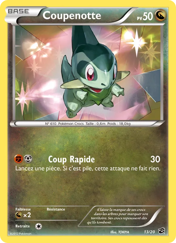 Carte Coupenotte de l'extension Coffre des Dragons, numéro 13/20