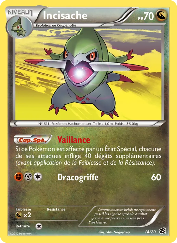 Carte Incisache de l'extension Coffre des Dragons, numéro 14/20