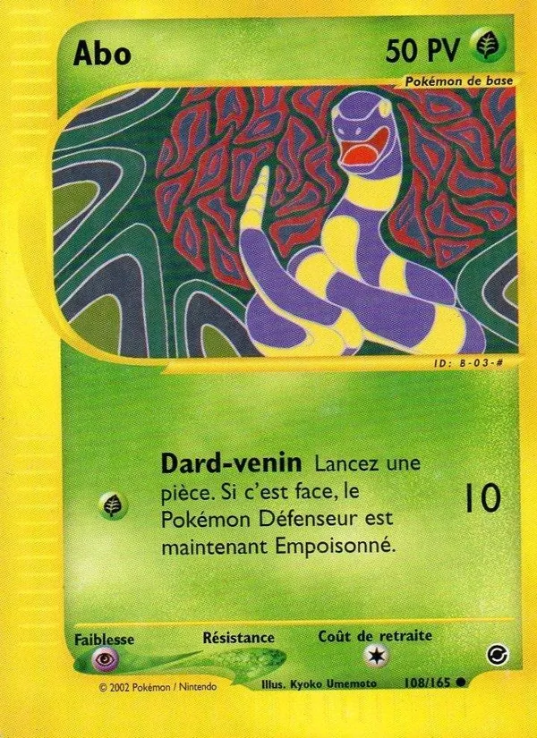 Carte Abo de l'extension Expedition, numéro 108/165