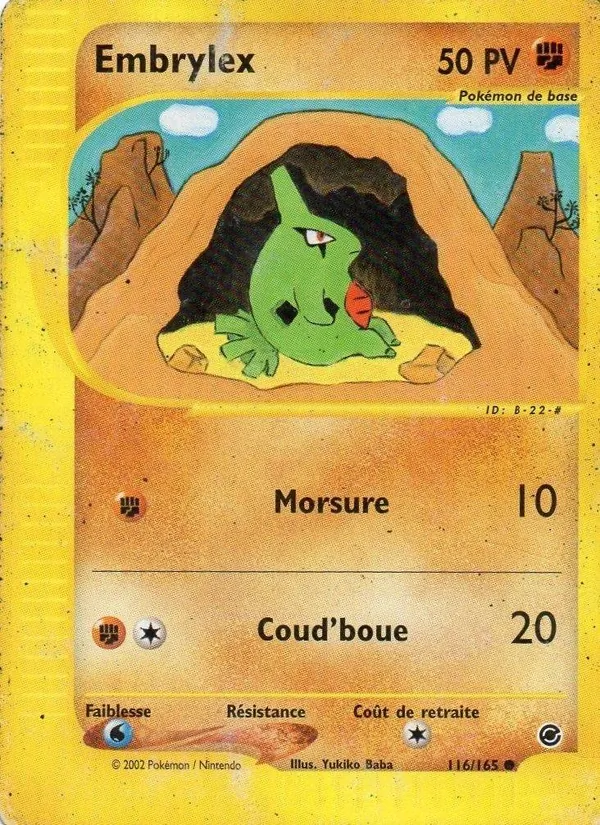 Carte Embrylex de l'extension Expedition, numéro 116/165