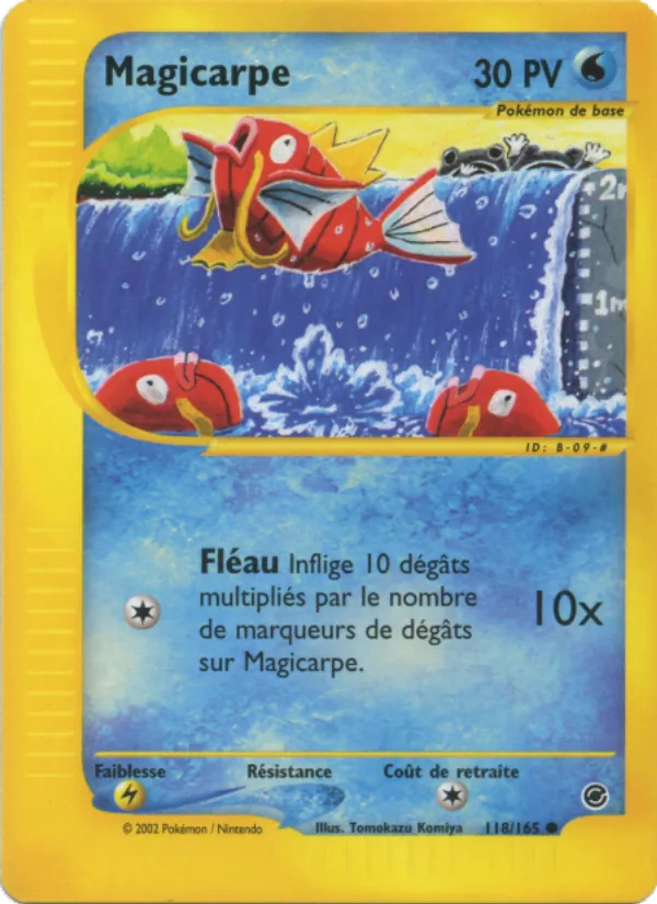 Carte Magicarpe de l'extension Expedition, numéro 118/165