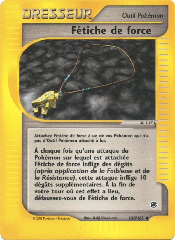 Carte Fétiche de force de l'extension Expedition, numéro 150/165