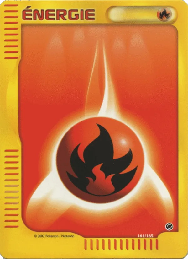 Carte Énergie Feu de l'extension Expedition, numéro 161/165