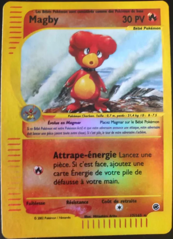 Carte Magby de l'extension Expedition, numéro 17/165