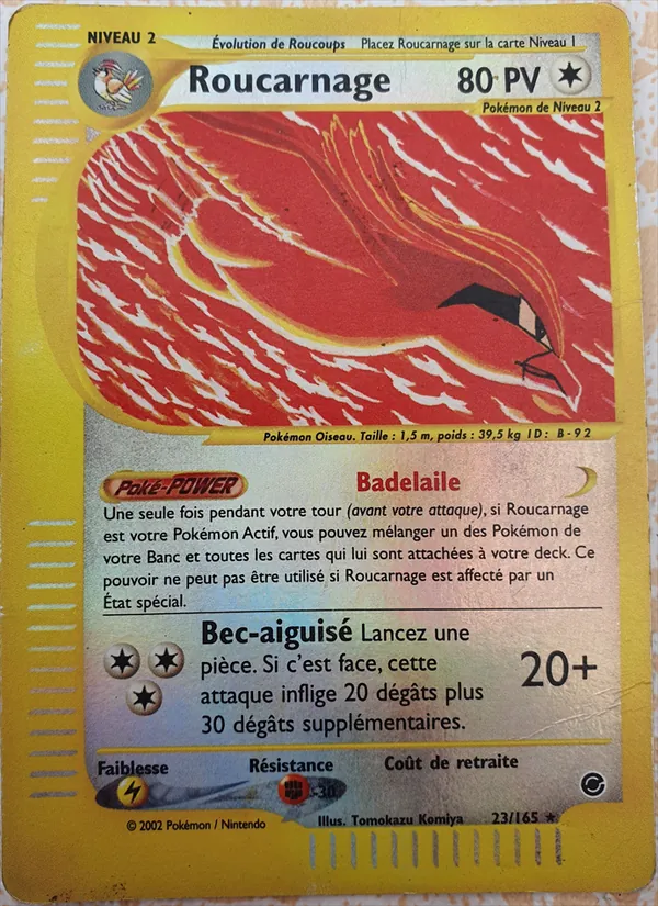 Carte Roucarnage de l'extension Expedition, numéro 23/165