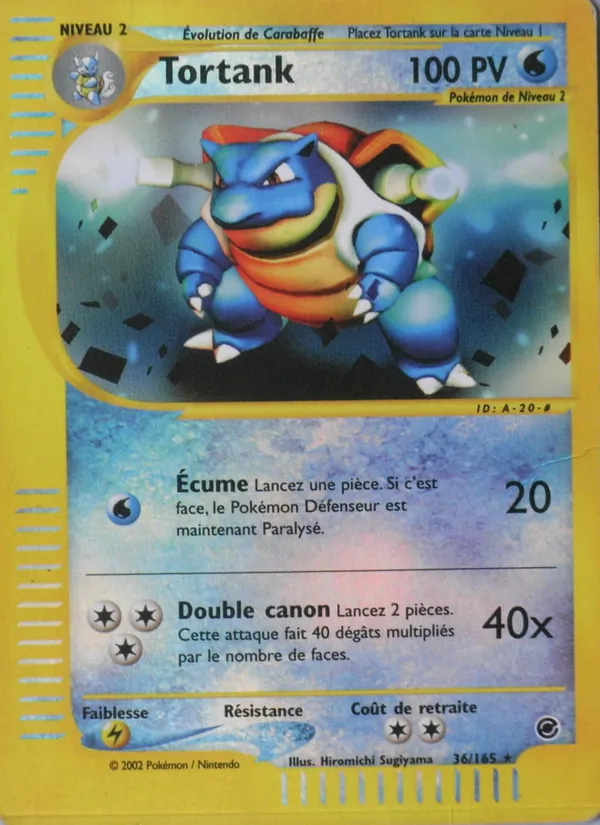 Carte Tortank de l'extension Expedition, numéro 36/165