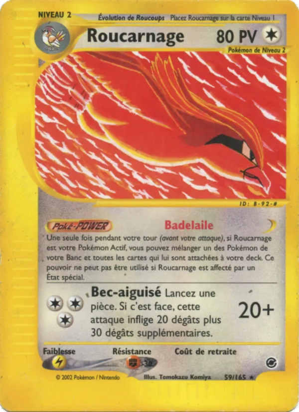 Carte Roucarnage de l'extension Expedition, numéro 59/165