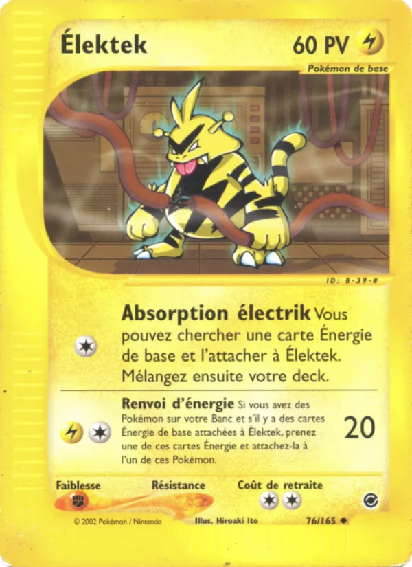 Carte Élektek de l'extension Expedition, numéro 76/165