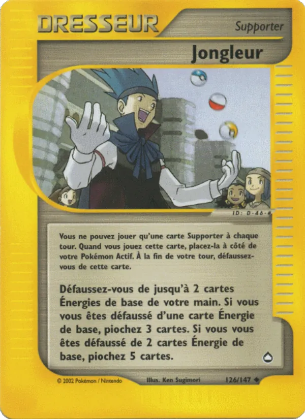 Carte Jongleur de l'extension Aquapolis, numéro 126/147