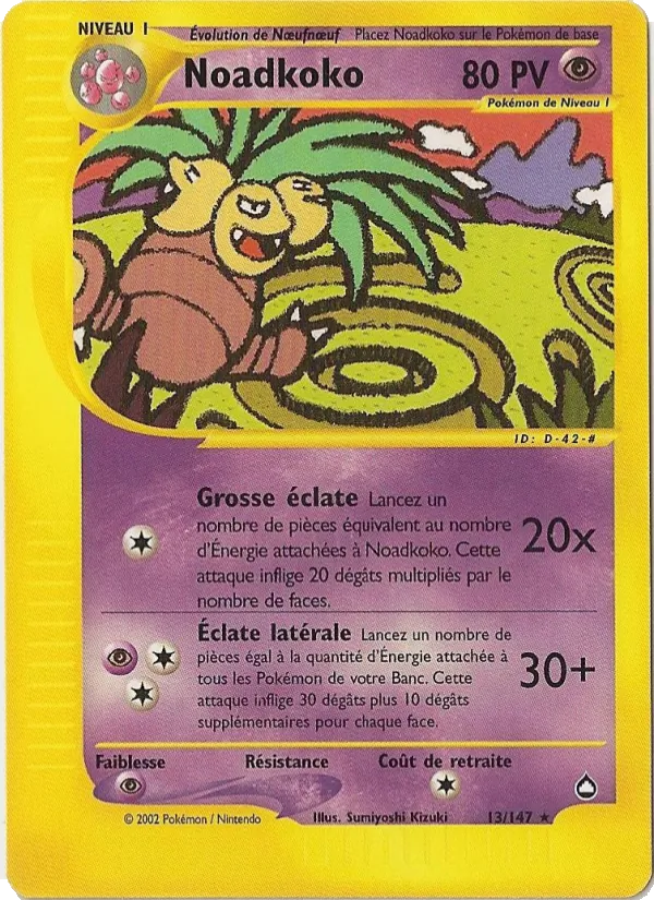 Carte Noadkoko de l'extension Aquapolis, numéro 13/147