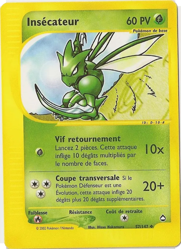 Carte Insécateur de l'extension Aquapolis, numéro 57/147