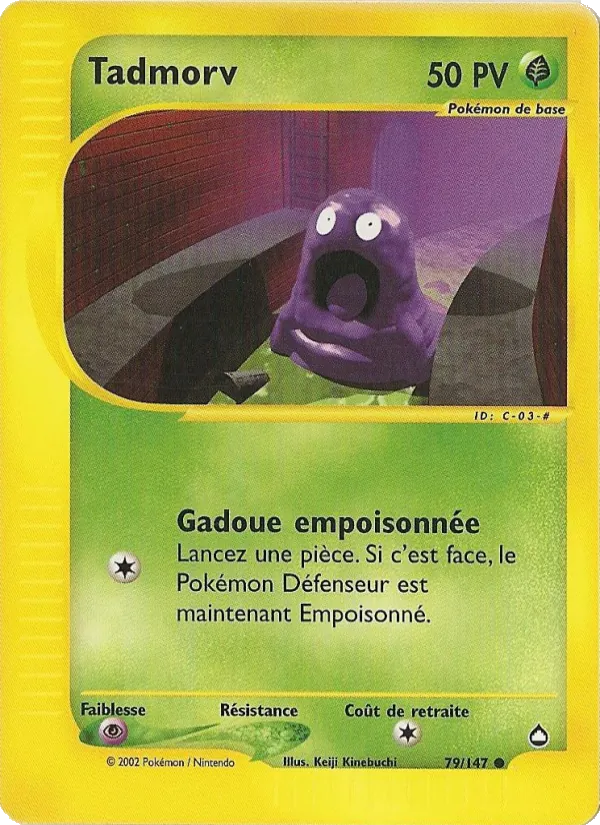 Carte Tadmorv de l'extension Aquapolis, numéro 79/147