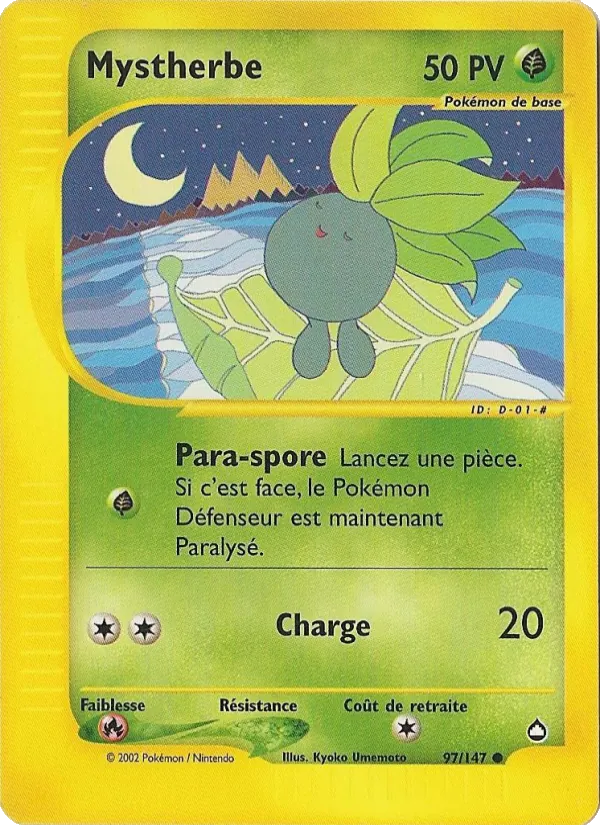 Carte Mystherbe de l'extension Aquapolis, numéro 97/147