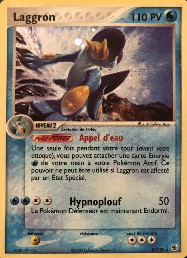 Carte Laggron de l'extension EX Rubis & Saphir, numéro 13/109