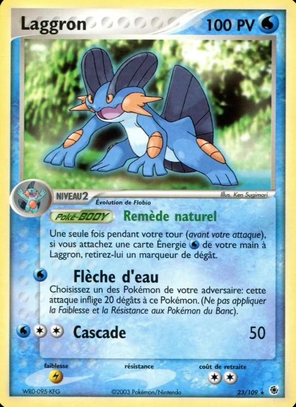 Carte Laggron de l'extension EX Rubis & Saphir, numéro 23/109
