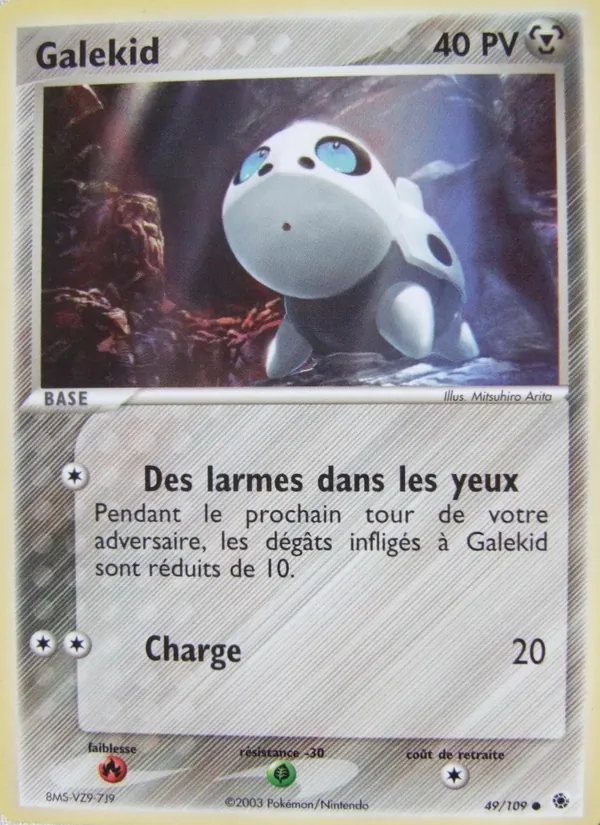 Carte Galekid de l'extension EX Rubis & Saphir, numéro 49/109