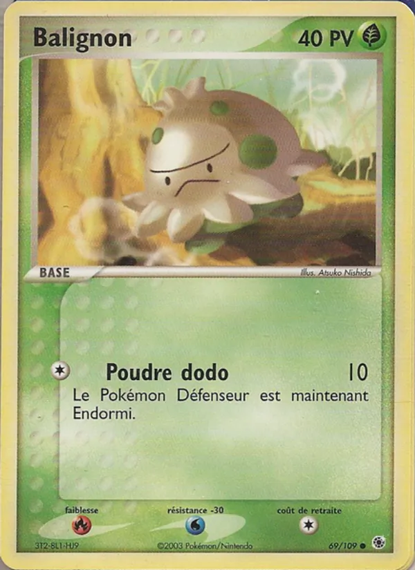 Carte Balignon de l'extension EX Rubis & Saphir, numéro 69/109