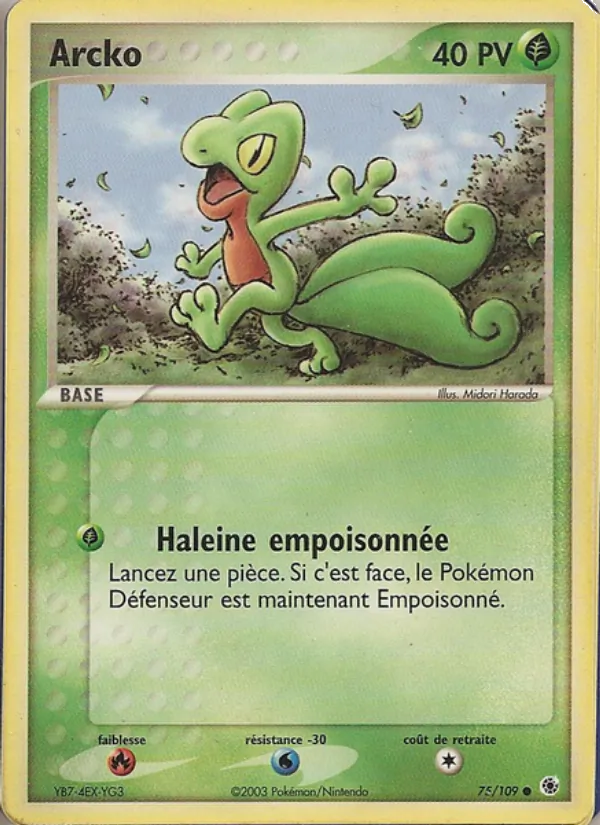 Carte Arcko de l'extension EX Rubis & Saphir, numéro 75/109