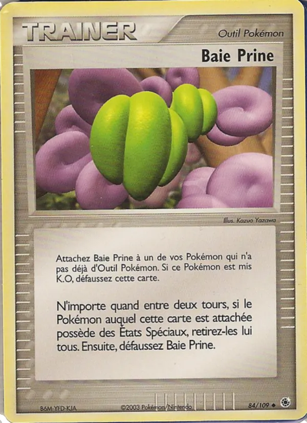 Carte Baie Prine de l'extension EX Rubis & Saphir, numéro 84/109