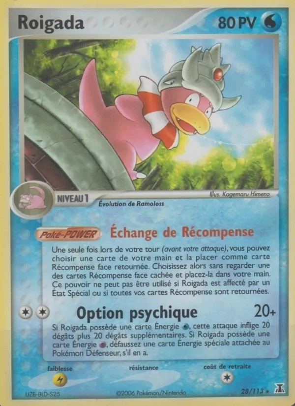 Carte Roigada de l'extension EX Espèces Delta, numéro 28/113