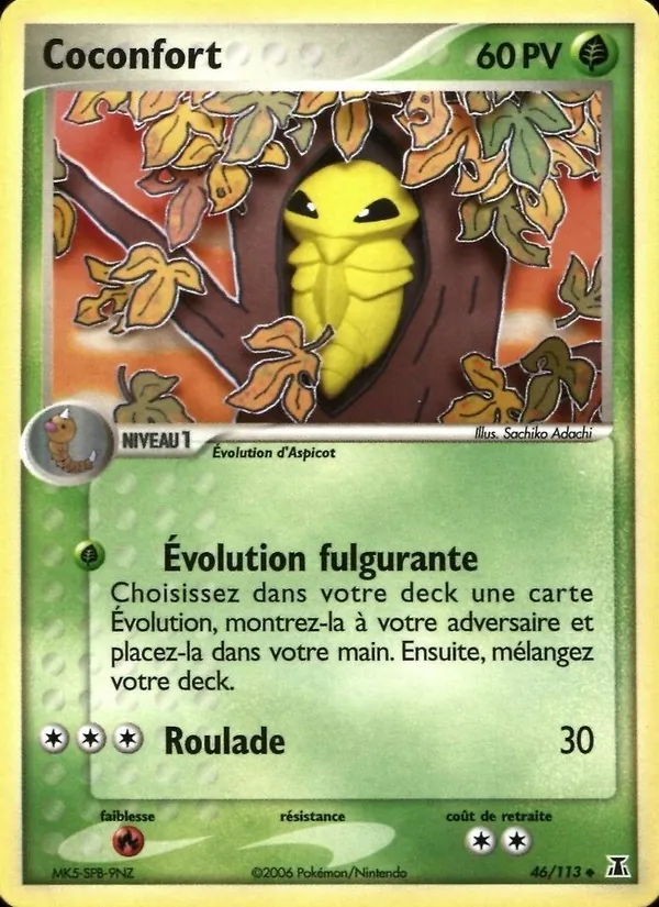 Carte Coconfort de l'extension EX Espèces Delta, numéro 46/113