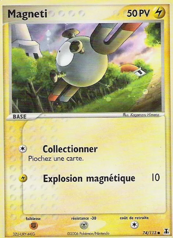 Carte Magnéti de l'extension EX Espèces Delta, numéro 74/113