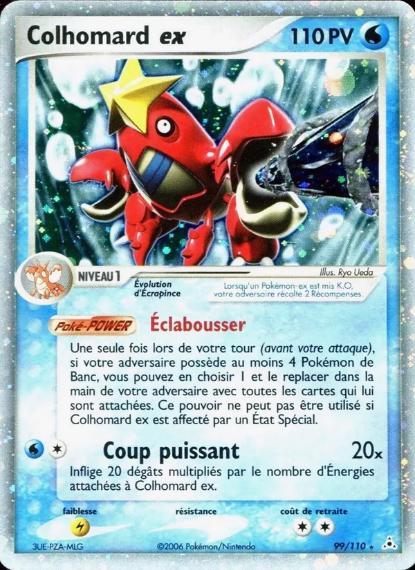 Carte Colhomard ex de l'extension EX Fantômes Holon, numéro 99/110