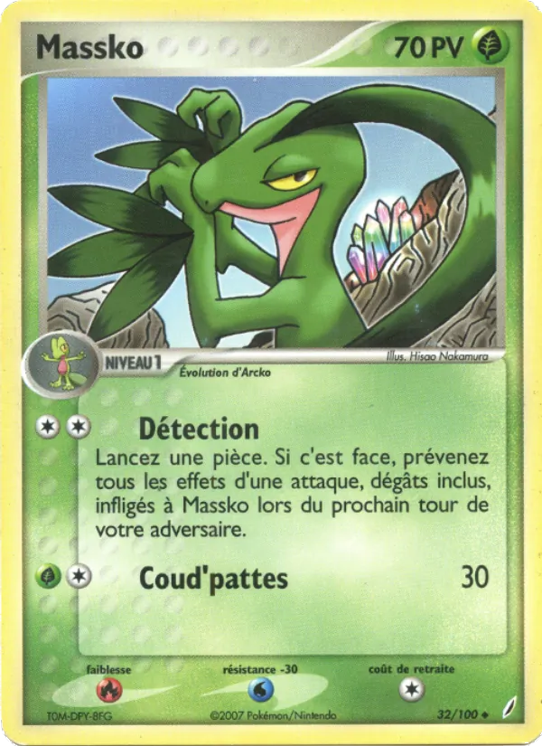Carte Massko de l'extension EX Gardiens de Cristal, numéro 32/100