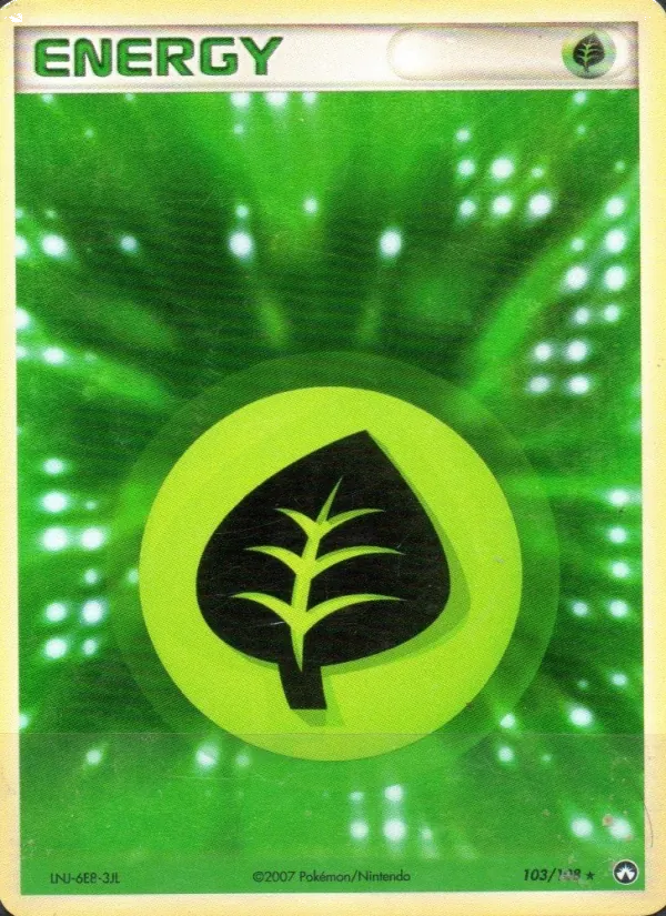 Carte Énergie Plante de l'extension EX Gardiens du Pouvoir, numéro 103/108