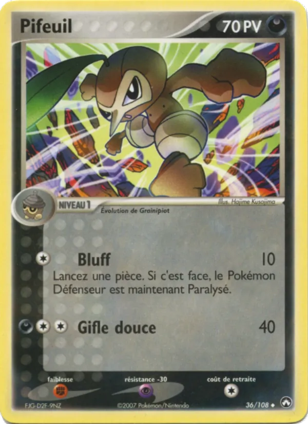 Carte Pifeuil de l'extension EX Gardiens du Pouvoir, numéro 36/108