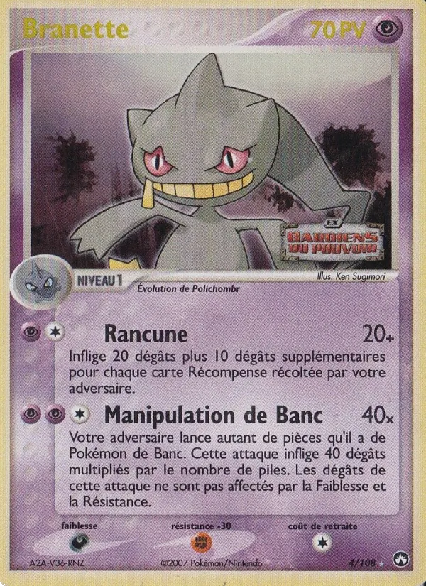Carte Branette de l'extension EX Gardiens du Pouvoir, numéro 4/108