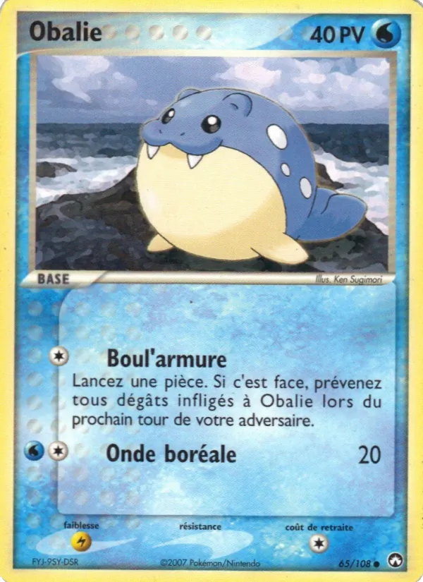 Carte Obalie de l'extension EX Gardiens du Pouvoir, numéro 65/108