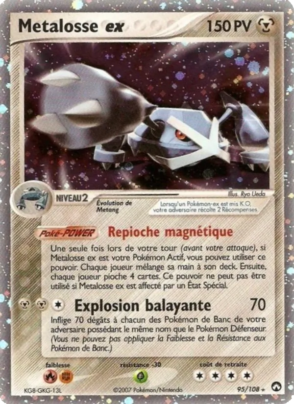 Carte Metalosse ex de l'extension EX Gardiens du Pouvoir, numéro 95/108