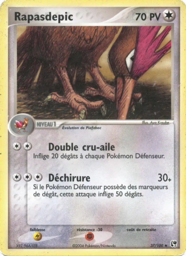 Carte Rapasdepic de l'extension EX Tempête de sable, numéro 37/100
