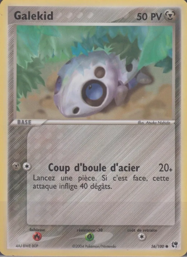 Carte Galekid de l'extension EX Tempête de sable, numéro 56/100