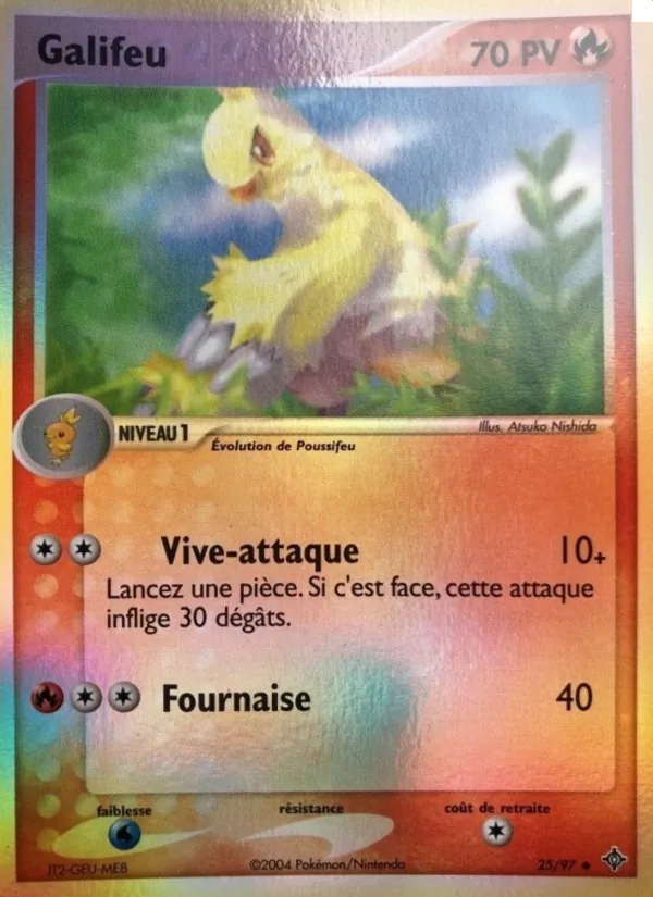 Carte Galifeu de l'extension EX Dragon, numéro 25/97