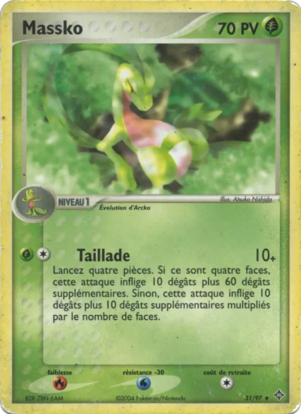 Carte Massko de l'extension EX Dragon, numéro 31/97