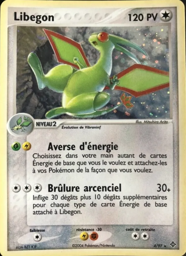 Carte Libegon de l'extension EX Dragon, numéro 4/97