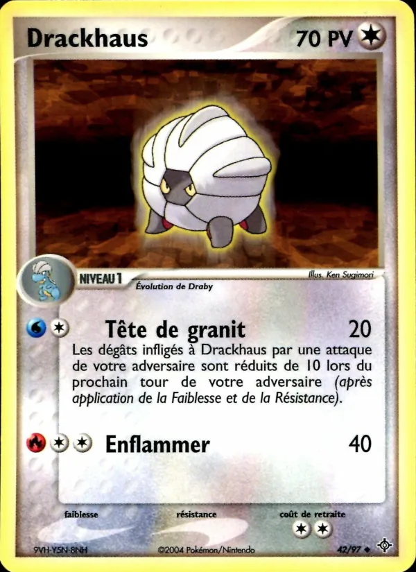 Carte Drackhaus de l'extension EX Dragon, numéro 42/97