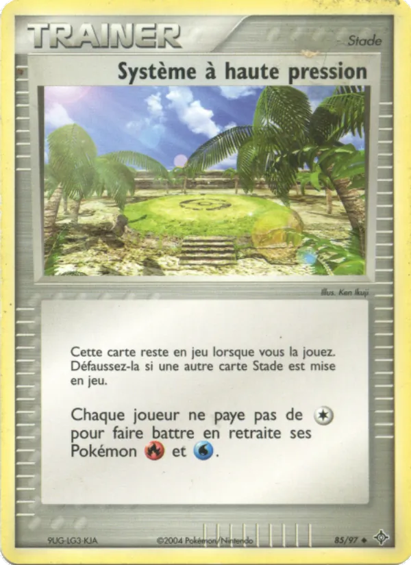 Carte Système à haute pression de l'extension EX Dragon, numéro 85/97